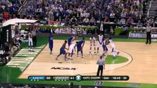 1 Kentucky vs 2 Kansas  422012  NCAA Mens Basketball National Championship Final [upl. by Ahselet]