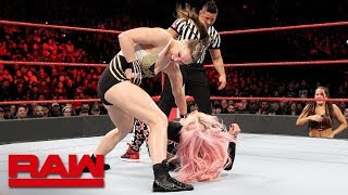 Ronda Rousey vs Liv Morgan Raw Feb 4 2019 [upl. by Geier675]