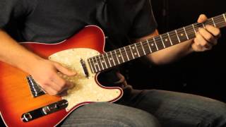 Fender American Deluxe Telecaster Tone Review and Demo [upl. by Helena]