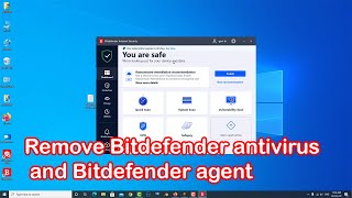 How to uninstall bitdefender windows 10 [upl. by Seyah]