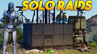 SOLO Raiding The Entire Server On ARK Survival Ascended [upl. by Tania]