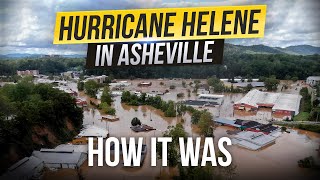 Hurricane Helene in Asheville NC What happened here [upl. by Indihar]