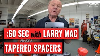 60 Seconds with Larry Mac NASCARs Tapered Spacer vs Restrictor Plates [upl. by Neitsirk]