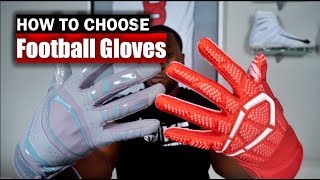 How to Choose the Best Football Gloves [upl. by Atsirtal]