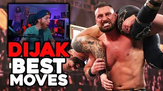 WWE DIJAK BEST MOVES [upl. by Neahs]