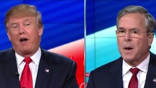 Donald Trump Oh youre a tough guy Jeb [upl. by Ltsyrk]