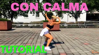 TUTORIAL “CON CALMA”  Salsa basics Cumbia steps squatting and spotting [upl. by Rudyard723]