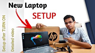 How to set up a new laptop  Detailed video  HINDI [upl. by Llerrah190]