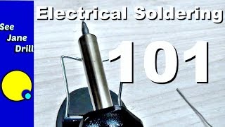 How to Solder Electrical Wire [upl. by Aneloj]