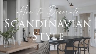 How To Decorate Scandinavian Style  10 Essential Interior Styling Tips for 2021 [upl. by Ayhtin]