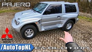 Mitsubishi Pajero Evolution REVIEW POV Test Drive by AutoTopNL [upl. by Lida]