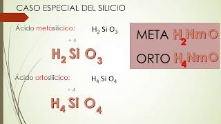 ÁCIDOS OXÁCIDOS casos especiales [upl. by Nor]