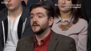 Christian man says humanists are debauched Andrew Copson explains what Humanism is really all about [upl. by Selden]