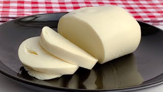 HOW TO MAKE MOZZARELLA CHEESE AT HOME WITHOUT RENNET [upl. by Ecnedac10]