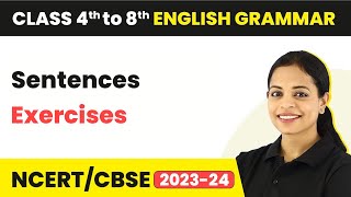 Sentences Exercises for Class 7  English Grammar Class 7 [upl. by Anifur811]