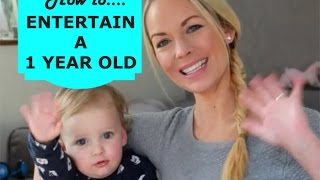 HOW TO ENTERTAIN A 1 YEAR OLD  EMILY NORRIS [upl. by Chad954]