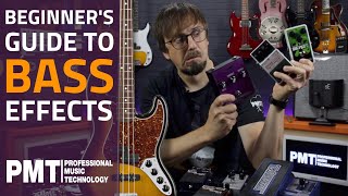 A Beginners Guide To Bass Guitar Effects PedalsBass Effects Explained [upl. by Shuler968]