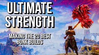 How To Make The 20 Best STRENGTH Builds  Elden Ring [upl. by Retep]