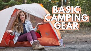 Basic Car Camping Gear What to Bring Camping my camping essentials [upl. by Grey]