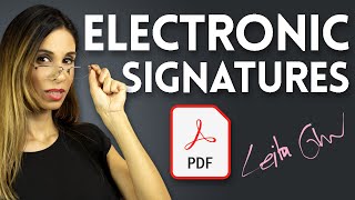 FREE Options to Sign PDF  Make an Electronic Signature [upl. by Leina]