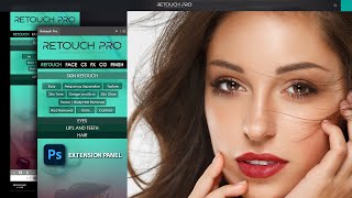 Retouch Pro First Look  Photoshop Skin Retouching Panel [upl. by Selij]