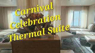 Carnival Celebration Thermal Suite Short Tour [upl. by Nuj]