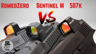 Holosun 507k vs Sig Sauer Romeo Zero vs Swampfox Sentinel M  Showdown [upl. by Ethe]