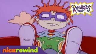 Chuckie Finster Conquers his Fear of Slides  Rugrats  Nicktoons [upl. by Jamnis689]