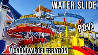 Carnival Celebration Waterslide [upl. by Elizabet]