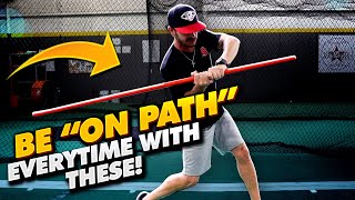 4 Baseball Hitting Drills for Proper Bat Path More Consistent Contact amp Line Drives [upl. by Merci394]