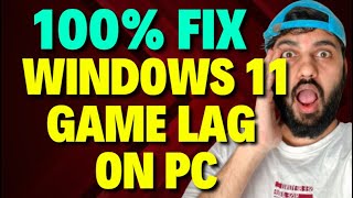 Fix Windows 11 Game Lag on PC [upl. by Li]