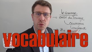 Learn French vocabulary  vocabulaire français facile  Niveau B1 [upl. by Ahsinom]