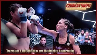 Combat Night 90 Teresa Lafollette vs Valerie Loureda [upl. by Yblek]