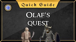 Quick Guide Olafs quest [upl. by Ayat]