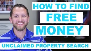 🤑 HOW TO FIND FREE MONEY Unclaimed Property Search 🤑 [upl. by Emina922]