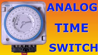 How to Connect and set analog time switchElectreca [upl. by Potter661]