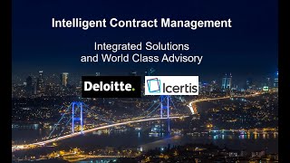 Intelligent Contract Management with Deloitte and Icertis [upl. by Arretak]