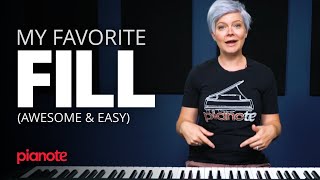 The Perfect Beginner Piano Fill And My Favorite [upl. by Lyrehs]