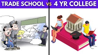 Trade school vs College  How they compare [upl. by Daune]