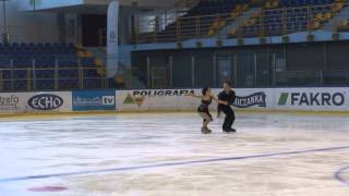 3 Natalia KALISZEK  Maksym SPODYRIEV  FD Mistrzostwa Polski Juniorow  Krynica 2015 [upl. by Euqinehs]