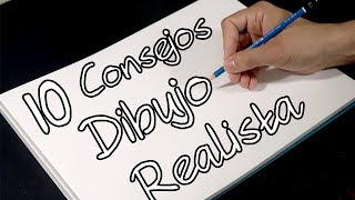 10 trucos y consejos para dibujo realista  HaroldArtist [upl. by Ecidnacal]