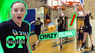 Paige Bueckers DUNKS In Overtime Challenge Gets SHOCKED By Azzi Fudd amp Claps Back At Kyree Walker [upl. by Elyl492]