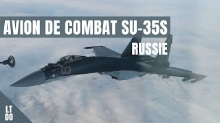 Avion Russe de combat Sukhoi Su 35S [upl. by Fryd]