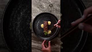 Plating A5 Wagyu Beef [upl. by Lorianna988]