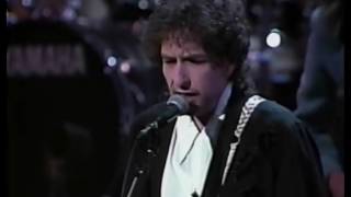 Bob Dylan Like a Rolling Stone 18 01 92 Letterman 10th Anniversary [upl. by Cenac597]