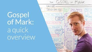 Gospel of Mark a Quick Overview  Whiteboard Bible Study [upl. by Edmonds]