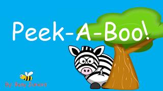 PeekABoo Animals  Learn with Busy Juniors [upl. by Russon836]