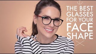 HOW TO CHOOSE THE BEST GLASSES FOR YOUR FACE SHAPE  ALI ANDREEA [upl. by Lieberman]