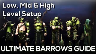 OSRS  Ultimate Barrows Guide  Low Mid amp High Level [upl. by Aisor]