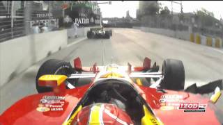 Tony Kanaan and Helio Crash at Baltimore [upl. by Dora]